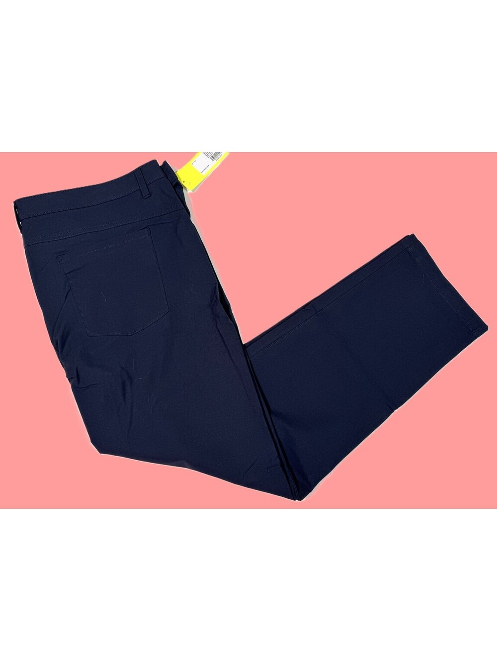 All In Motion Navy Blue Lightweight Casual Pants Golf Travel Work Mens 42x32 NWT